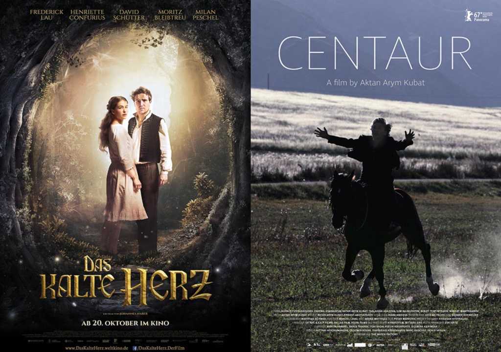 Filmplakate von Das kalte Herz und Centaur